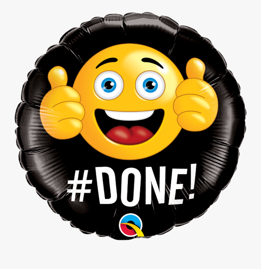 Done Balloon, Transparent Clipart