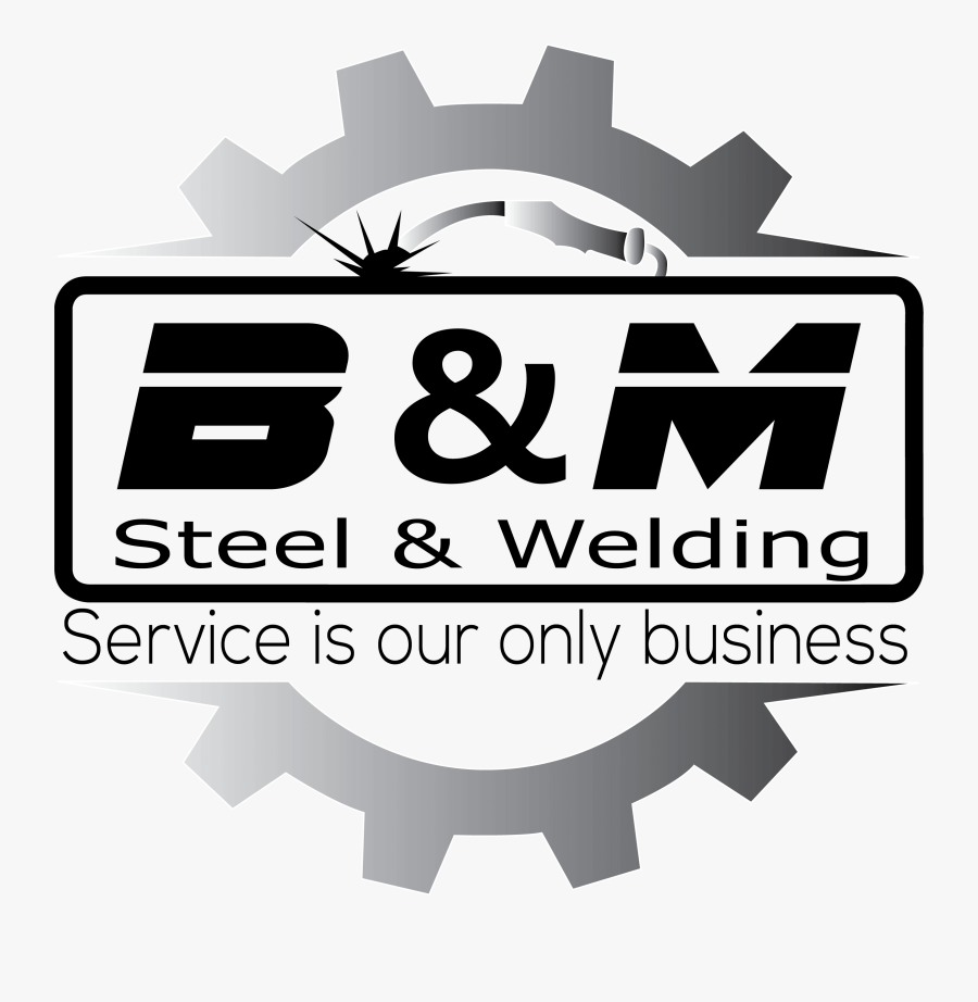 B & M Steel & Welding, Inc - Sign, Transparent Clipart