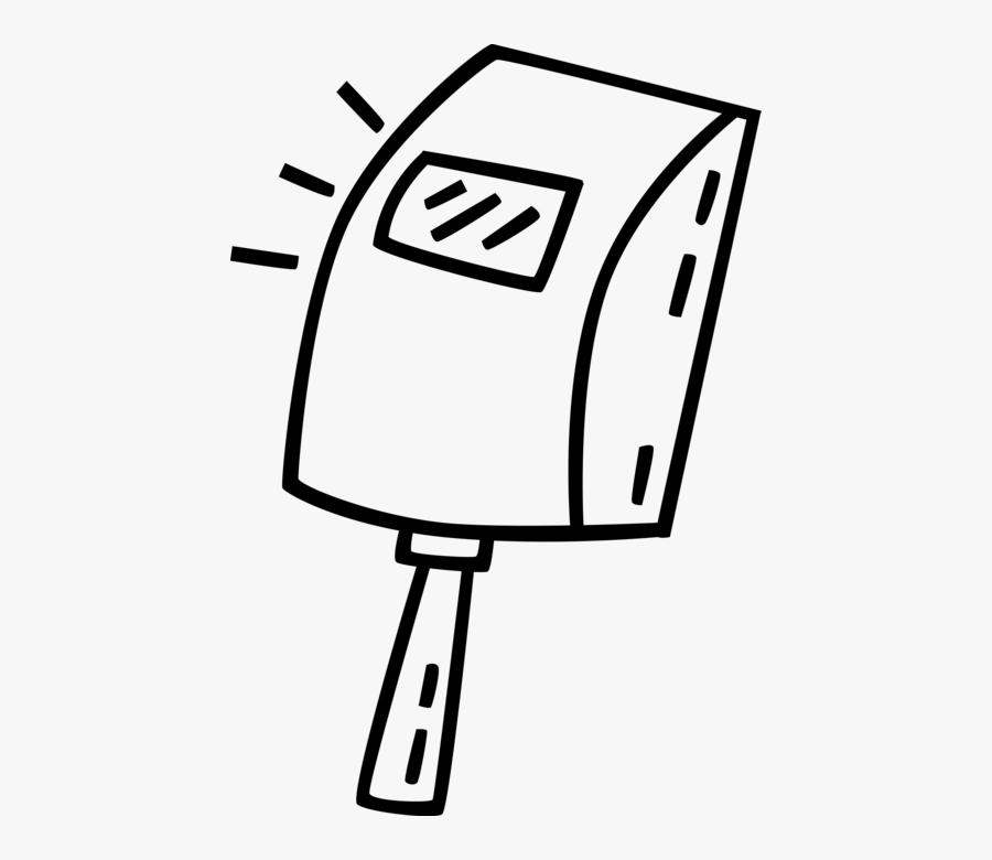 Vector Illustration Of Welder"s Protective Eyewear, Transparent Clipart