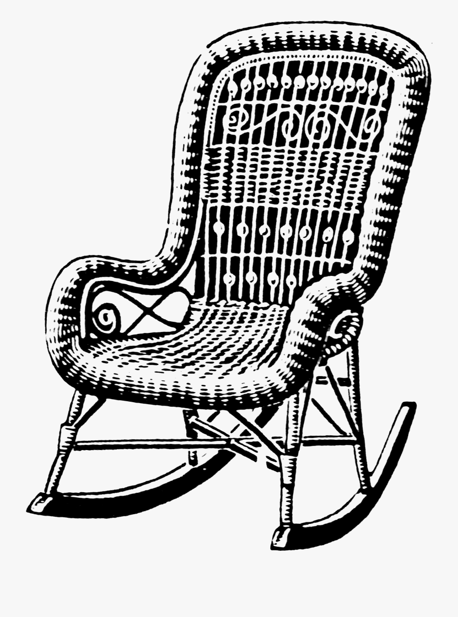 Rocking Chair, Transparent Clipart