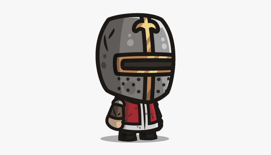 Templar Knight Chibi, Transparent Clipart