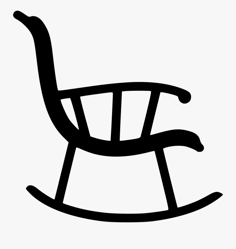 Rocking Chair - Rocking Chair Icon Png, Transparent Clipart