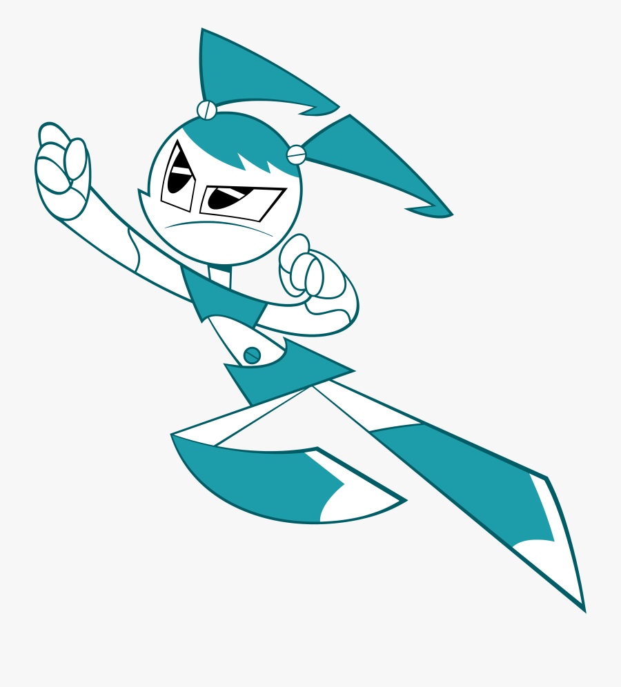 My Life As A Teenage Robot Main Character, Transparent Clipart