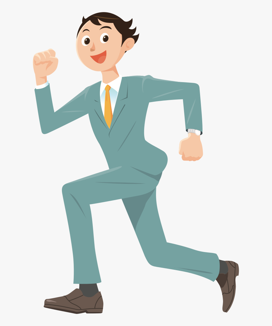 Running Man - Person Running Gif Png, Transparent Clipart