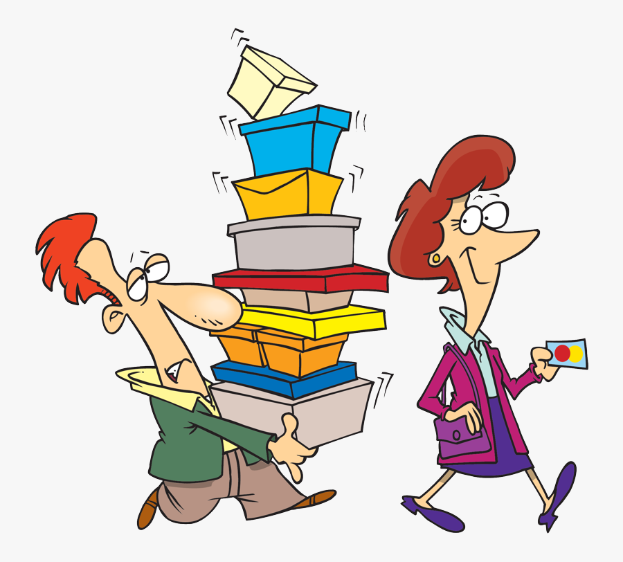 Shopping - Go Shopping In Animation, Transparent Clipart