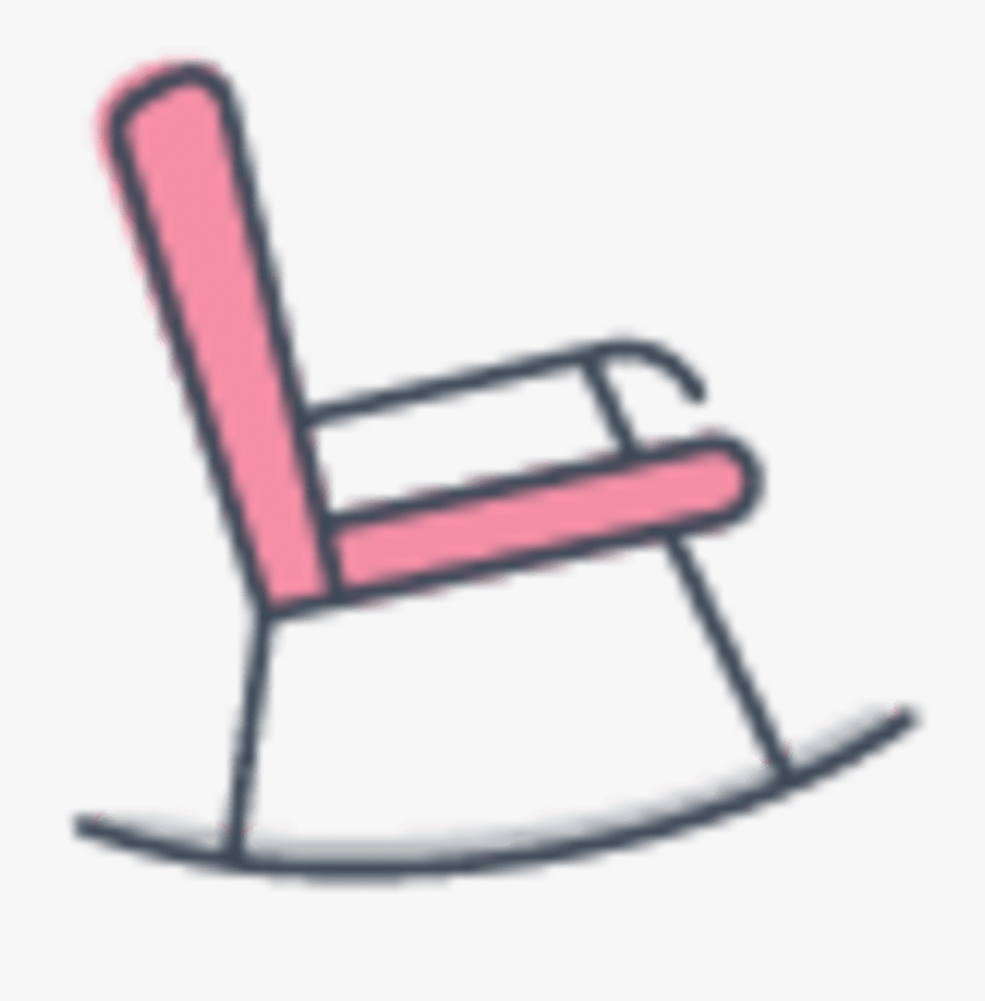 Rocking Chair, Transparent Clipart