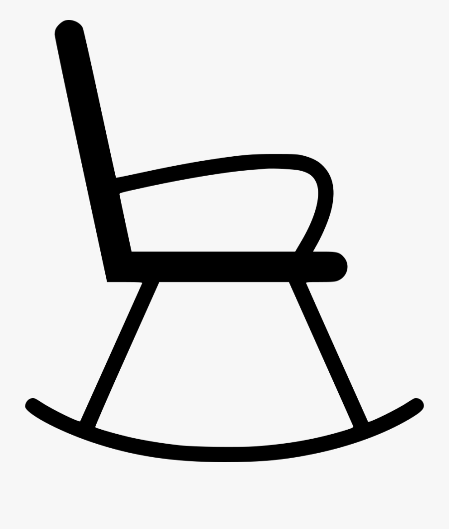 Chair Seat Sitting Rocking - Icon Rocking Chair, Transparent Clipart