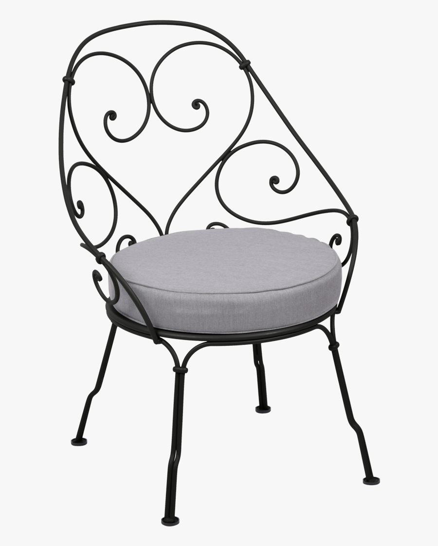 Fauteuil De Jardin, Fauteuil Volute, Fauteuil Fermob, - Fermob 1900 2233, Transparent Clipart