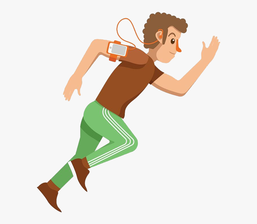 Cartoon Man Running Clipart - Draw-metro