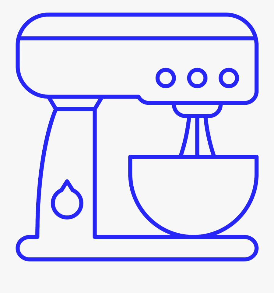 Mixers, Tumblers, Foggers - Icon, Transparent Clipart