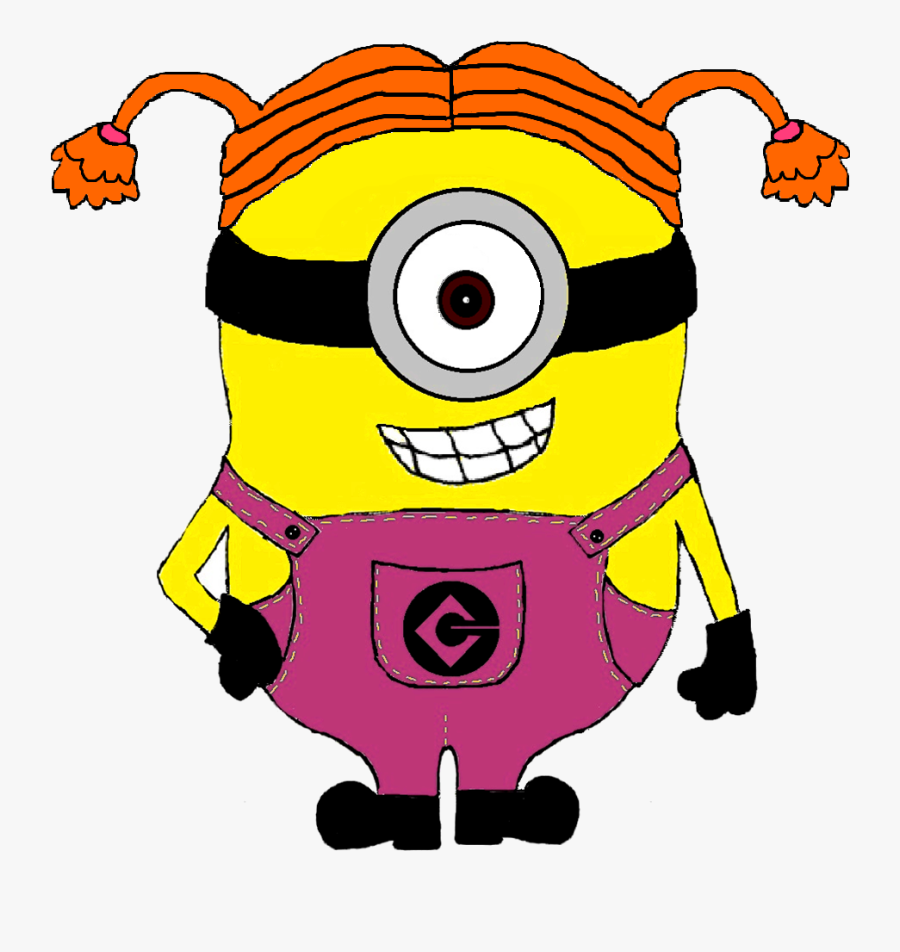 Minion Pink Clipart Clip Art Library Transparent Png - Minion Black And White, Transparent Clipart