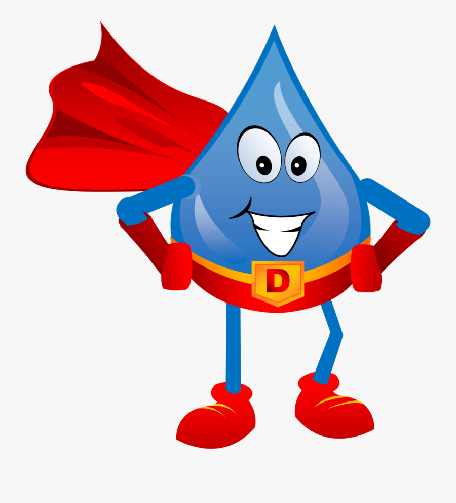 Poster Water Save Cartoon, Transparent Clipart
