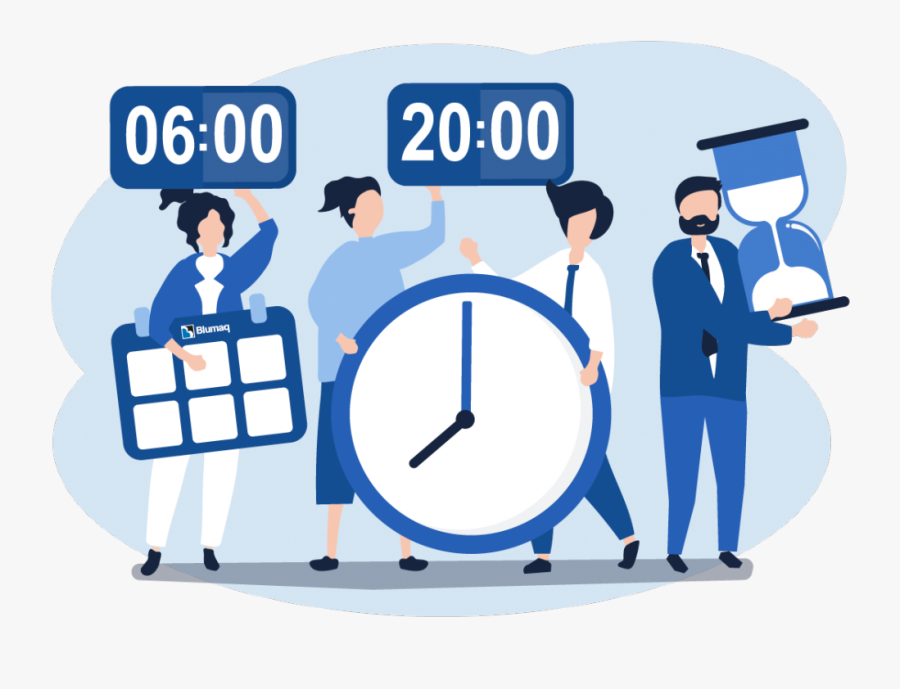 Blumaq Expands Its Customer Service Schedule - Time Management, Transparent Clipart