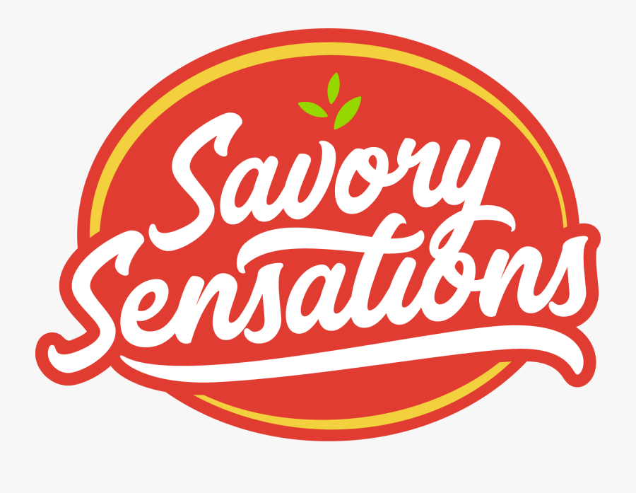 Savory Sensations - Calligraphy, Transparent Clipart