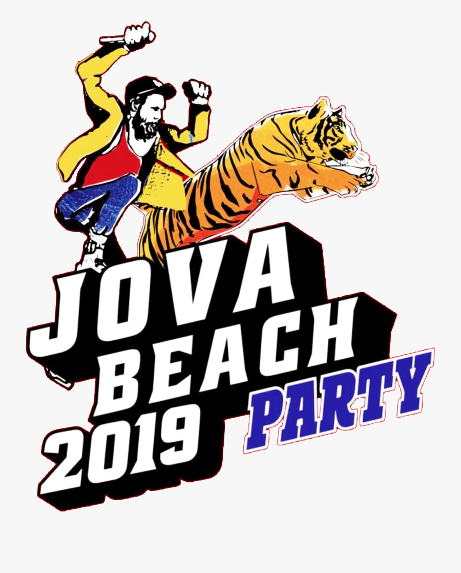 Jova Beach Party Logo, Transparent Clipart