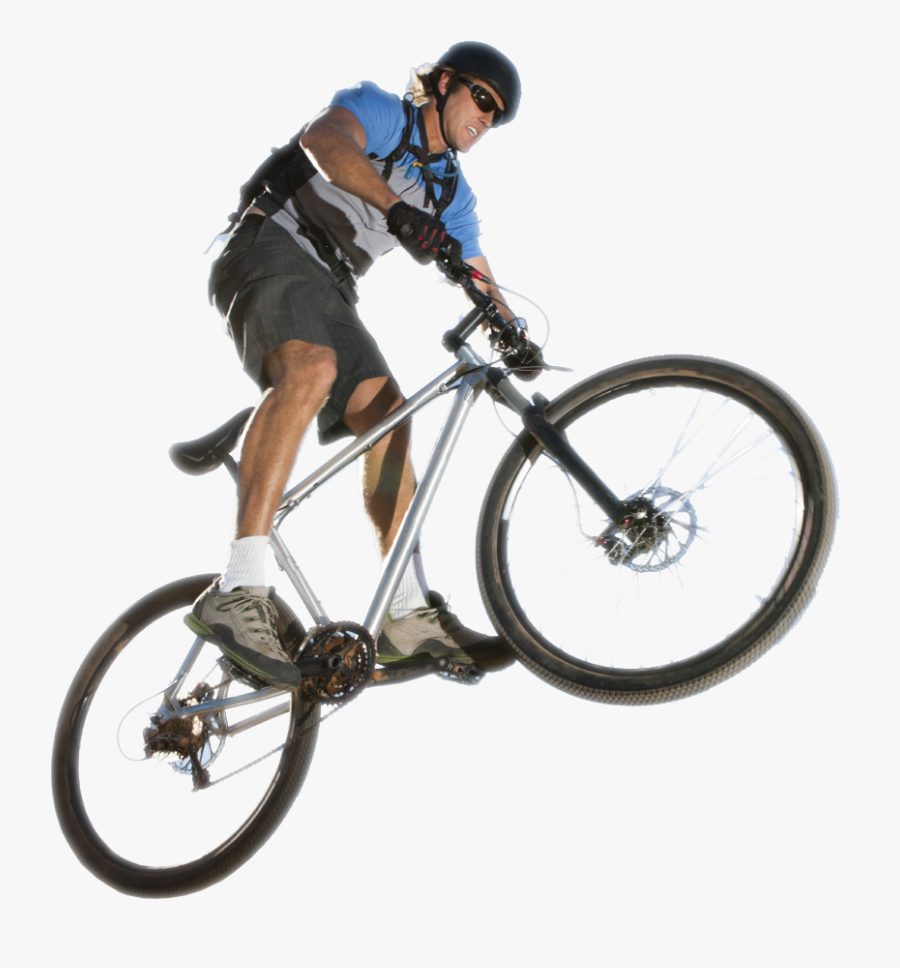 Png Transparent Images All - Mountain Biker No Background, Transparent Clipart