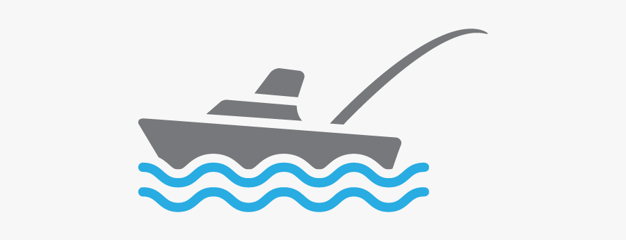 Deep Sea Fishing Icon, Transparent Clipart