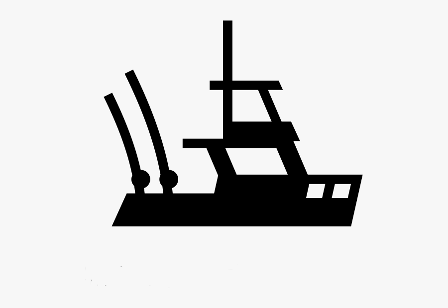 Fishing Boat Icon Png, Transparent Clipart