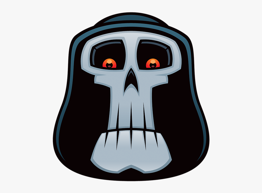 Grim Reaper Cartoon, Transparent Clipart