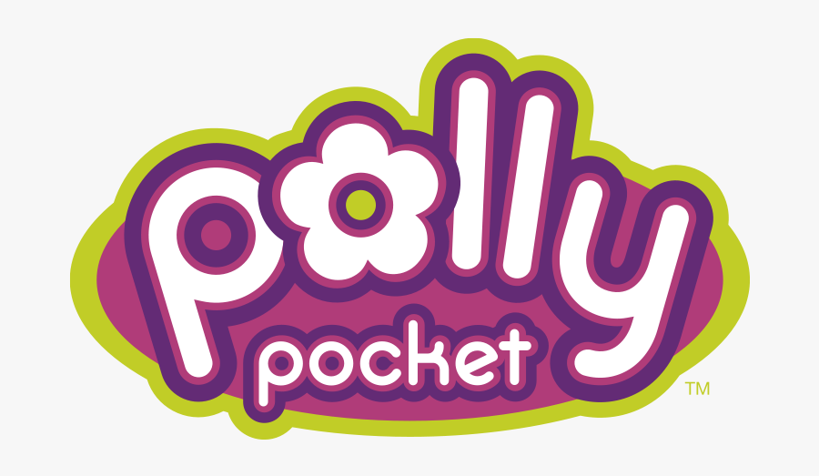 Polly Pocket 90s Logo, Transparent Clipart