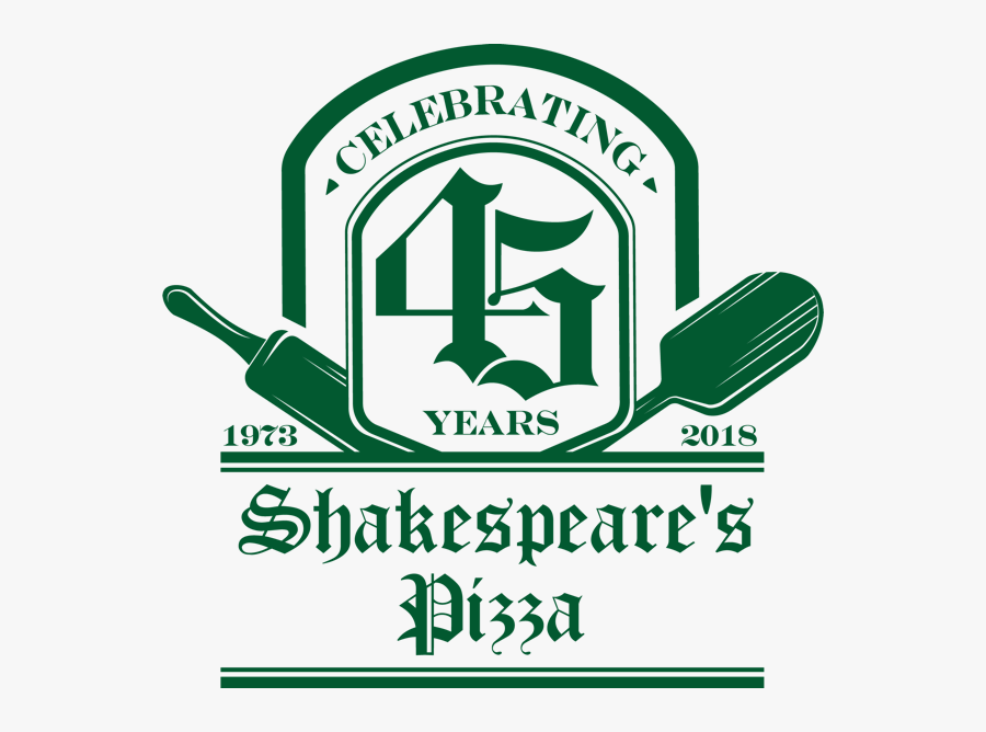 Shakespeare's Pizza Columbia Mo Logo, Transparent Clipart