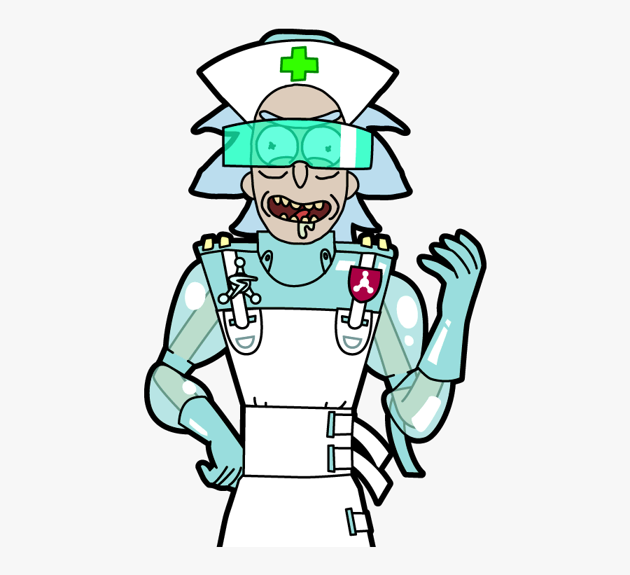 Surgeon Rick Pocket Mortys - Surgeon Rick Rick And Morty, Transparent Clipart