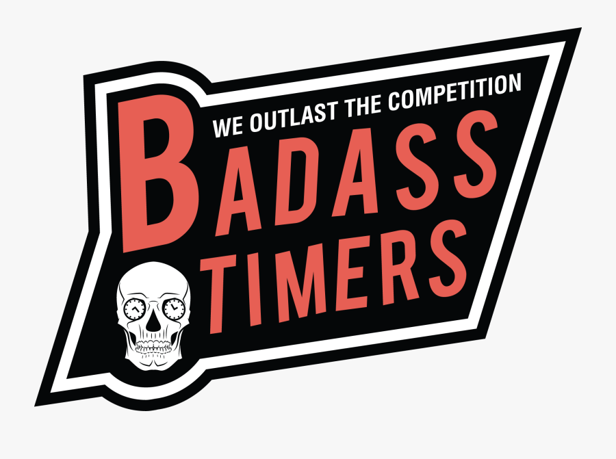 Badass Timers - Skull, Transparent Clipart