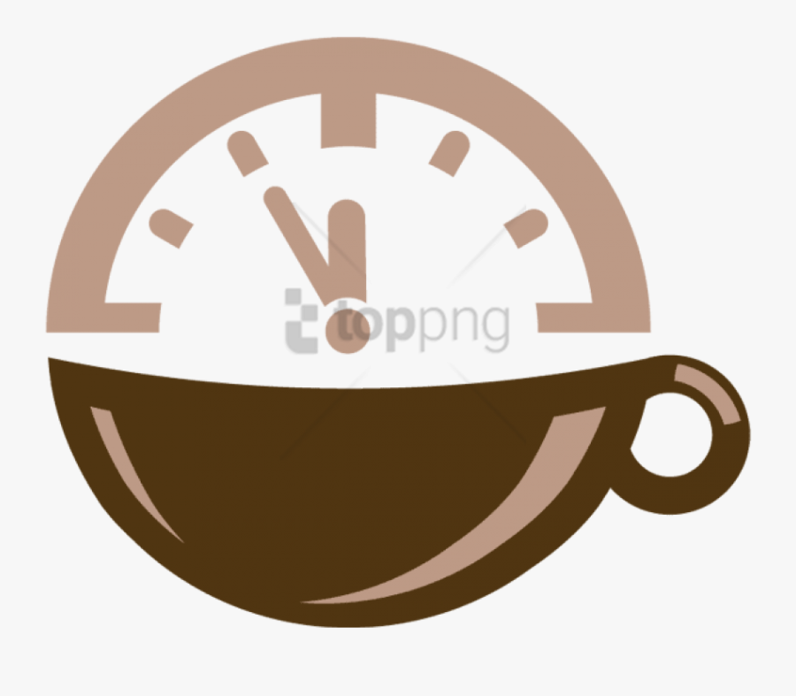 Free Png Download Coffee Clock Png Images Background - Coffee Clock Png, Transparent Clipart