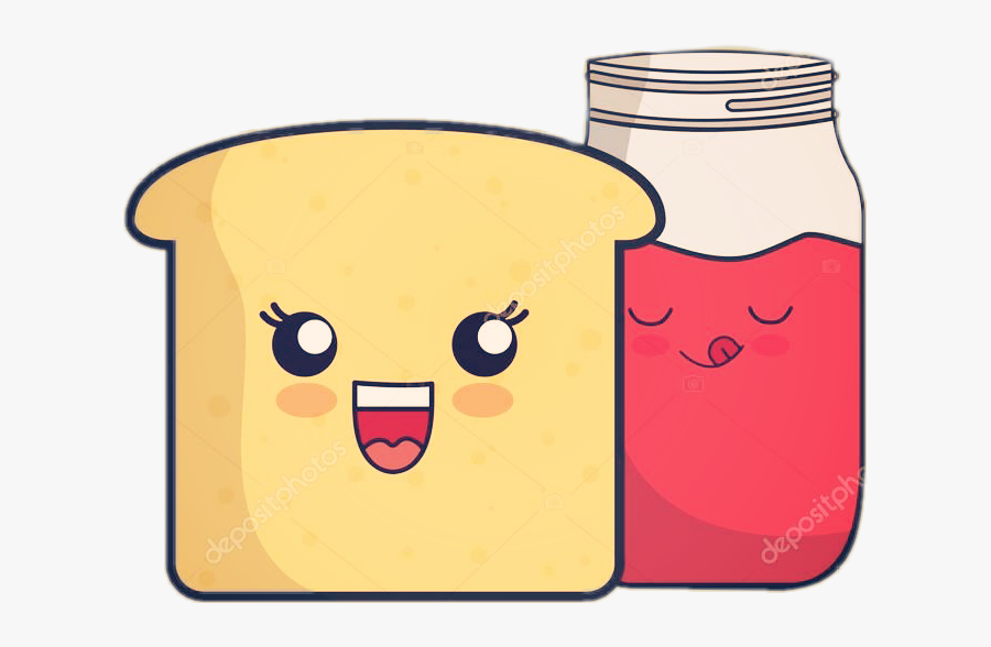 #peanutbutter #jam #toast #braekfast - Cute Location Pin Vector, Transparent Clipart