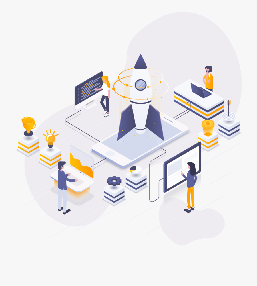 Image - Modern Isometric Flat Design, Transparent Clipart