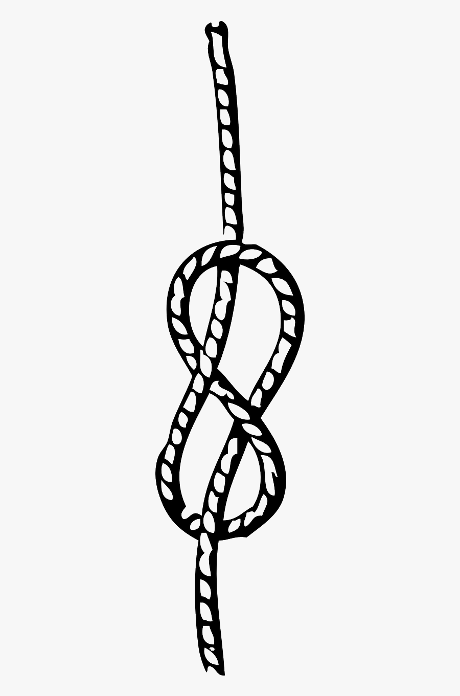 Stafford Knot Rope Clip Art - Sailing Knot Png, Transparent Clipart