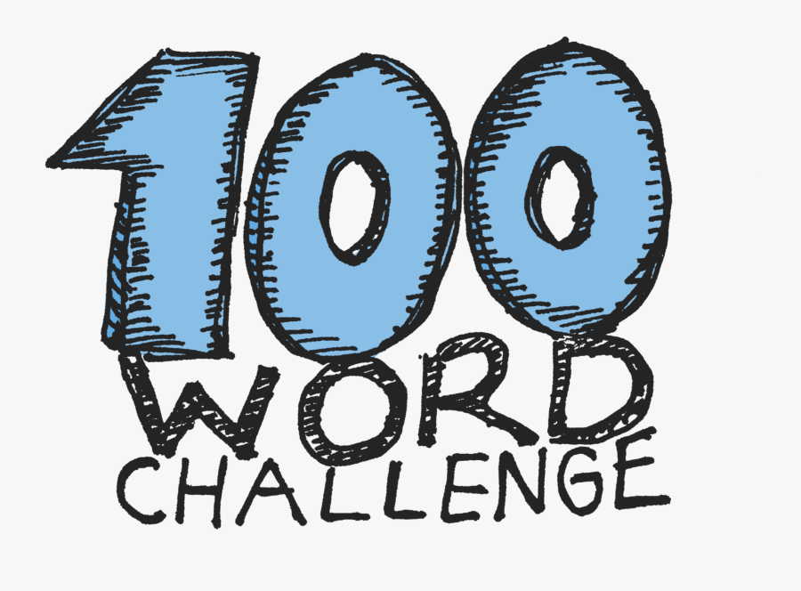 100 Word Challenge - 100 Word Challenge Sign, Transparent Clipart