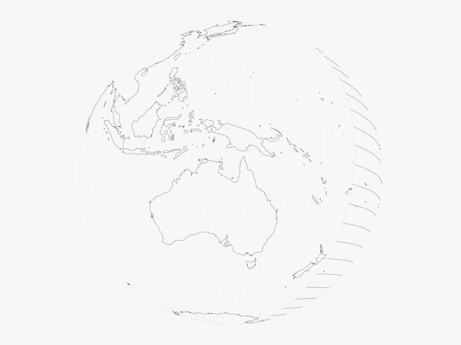 Australia Viewed From Space Png Clip Arts - World Geography, Transparent Clipart