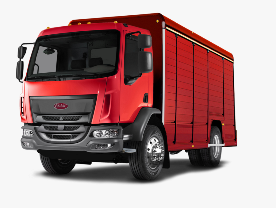 220 Truck - Peterbilt Electric Medium Duty, Transparent Clipart