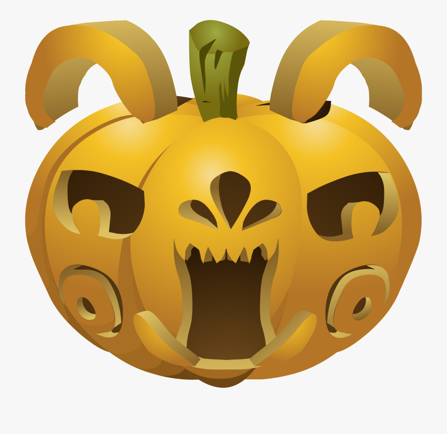 Jack-o'-lantern, Transparent Clipart