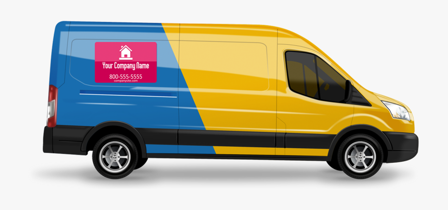 Compact Van, Transparent Clipart