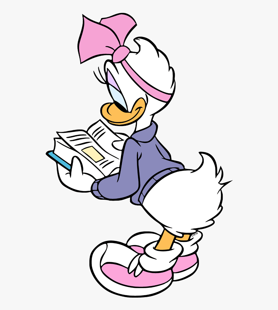 Daisy Duck, Transparent Clipart