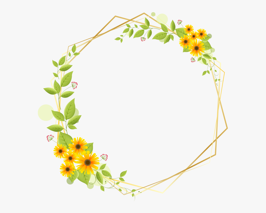 Transparent Flower Border Clipart Free - Download Flower Border Png, Transparent Clipart