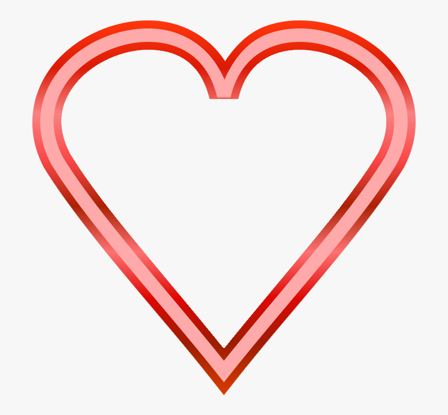 Valentine Heart Transparent - Transparent Pictures Of Heart, Transparent Clipart