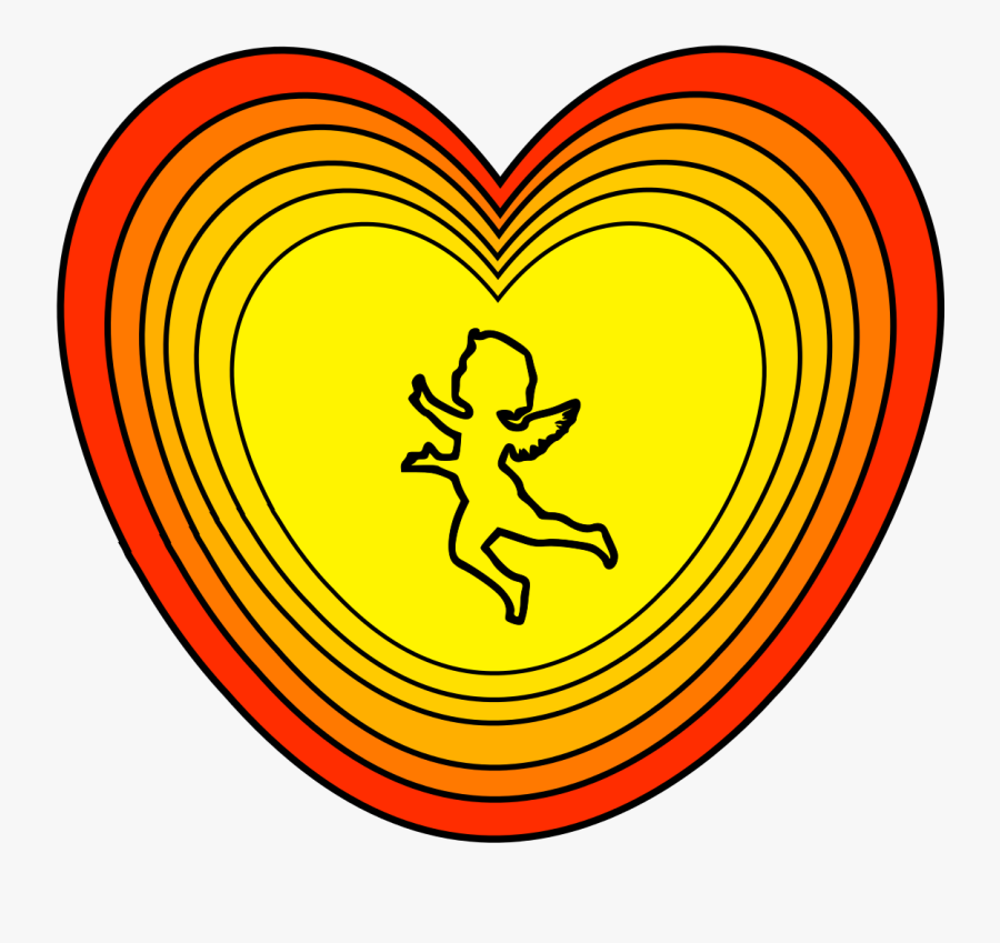 File - Valentines Heart - Svg - Valentine's Day, Transparent Clipart