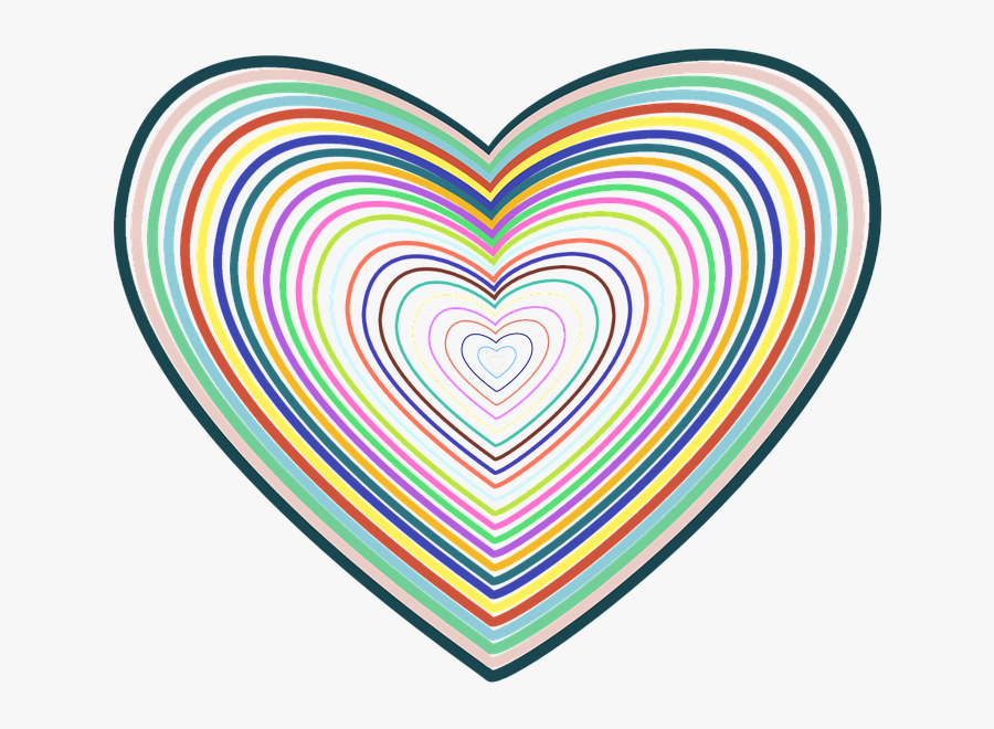 Transparent Heart Line Png - Heart, Transparent Clipart