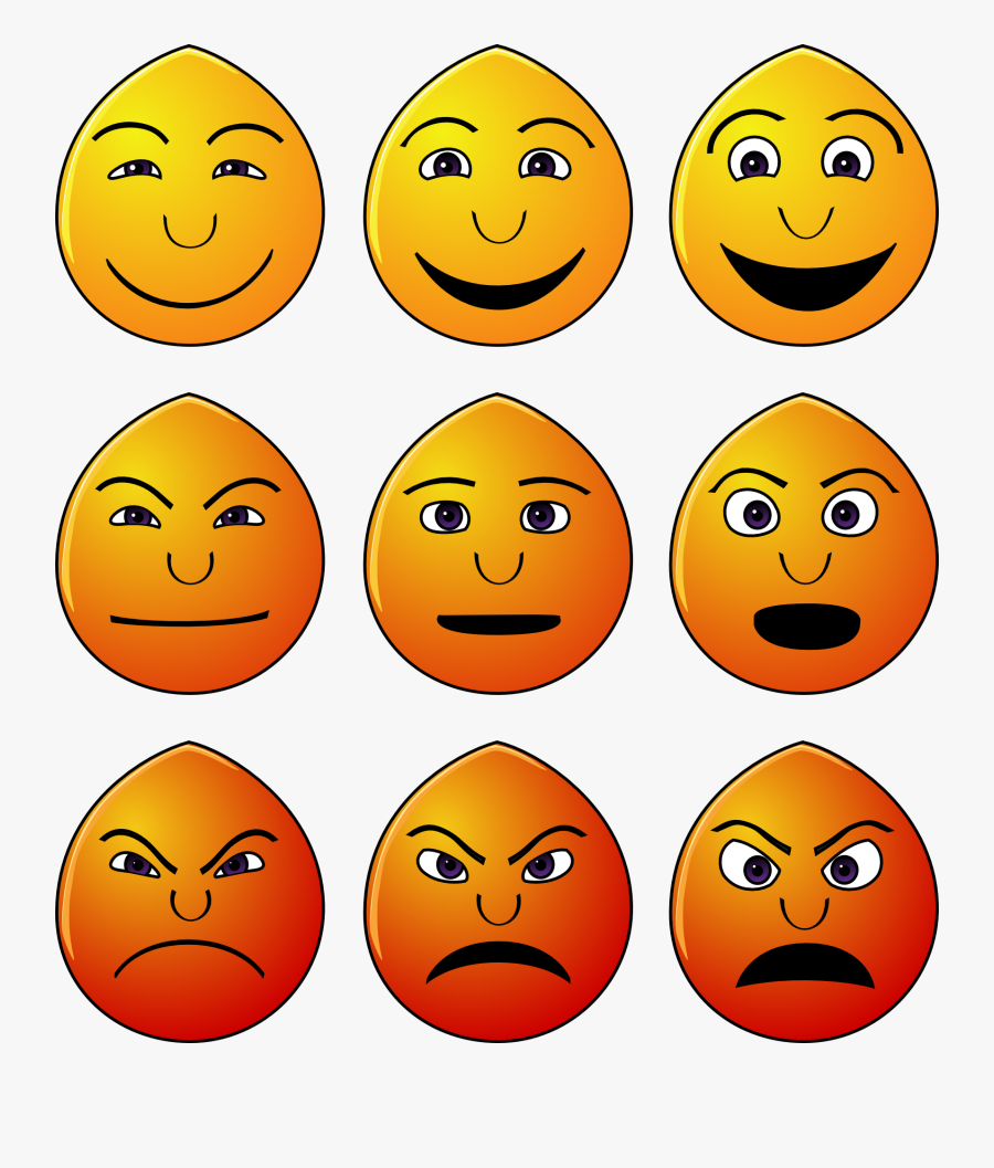 Picture Of A Mad Face 11, Buy Clip Art - Understanding Emotion, Transparent Clipart