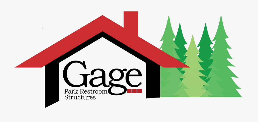 Gage Park Restroom Structures Color - Illustration, Transparent Clipart