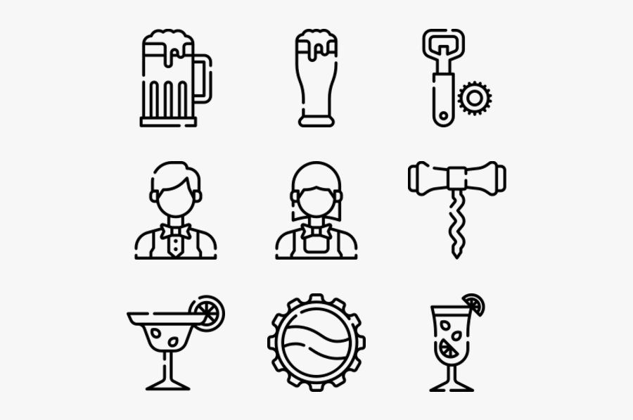 Bar, Transparent Clipart