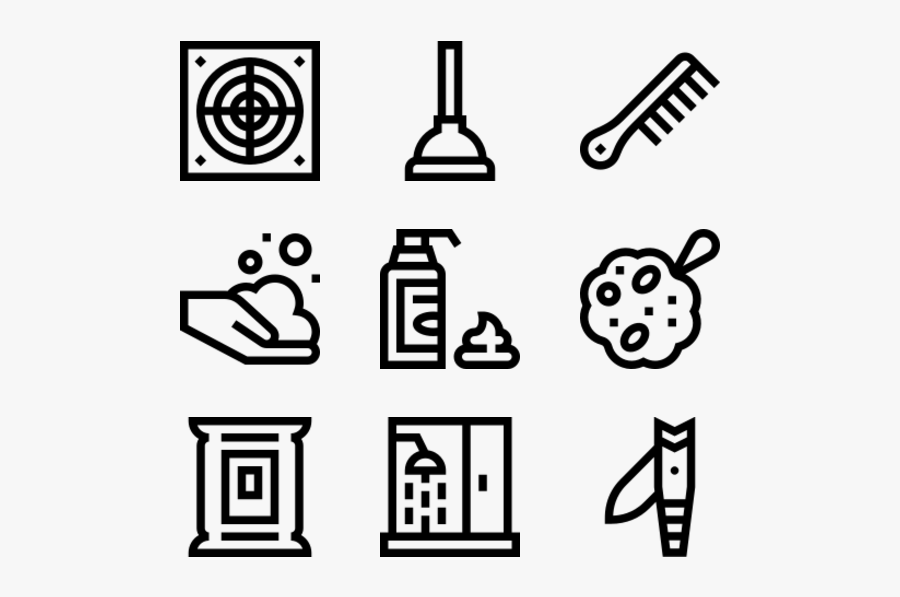 Bathroom - Xpooos, Transparent Clipart