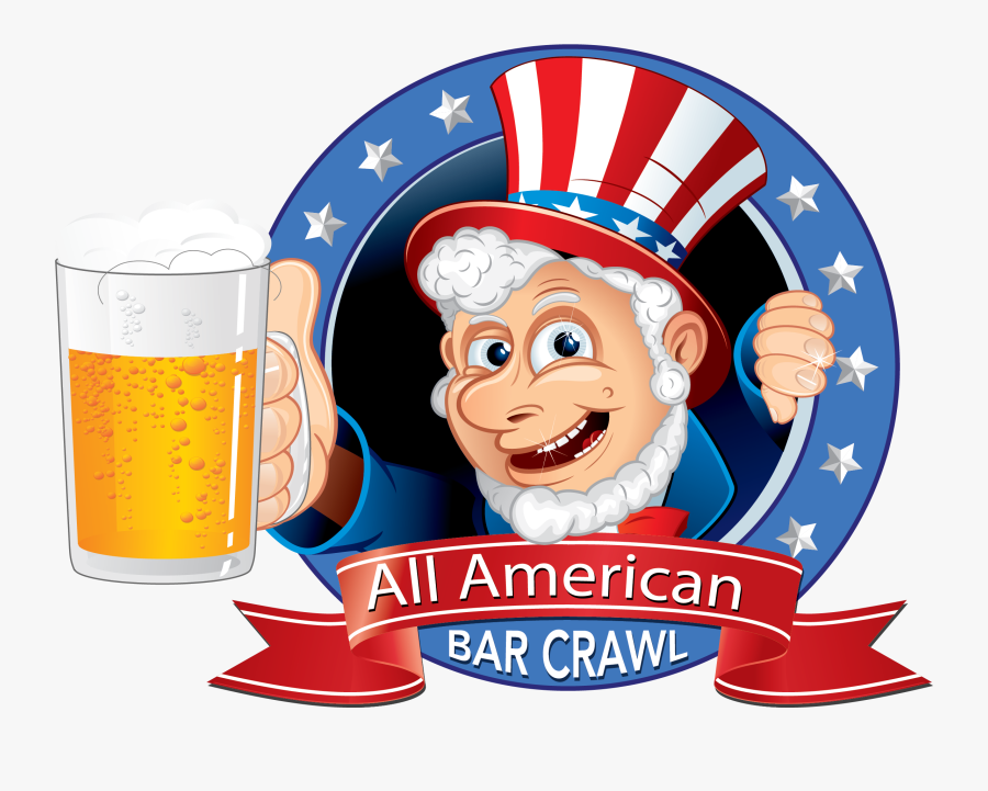 All American Bar Crawl 2019, Transparent Clipart