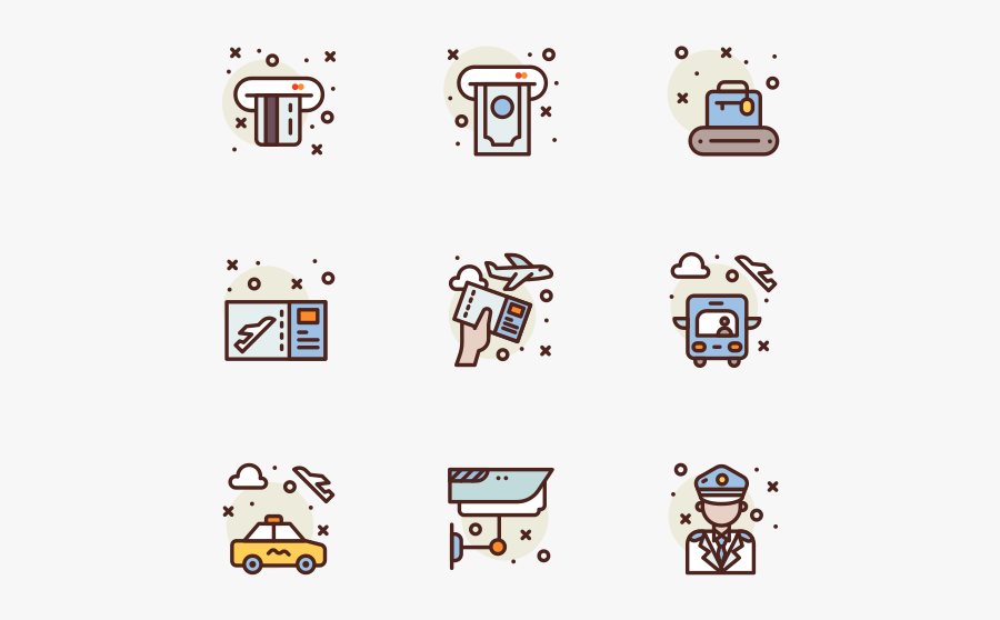 Airport, Transparent Clipart