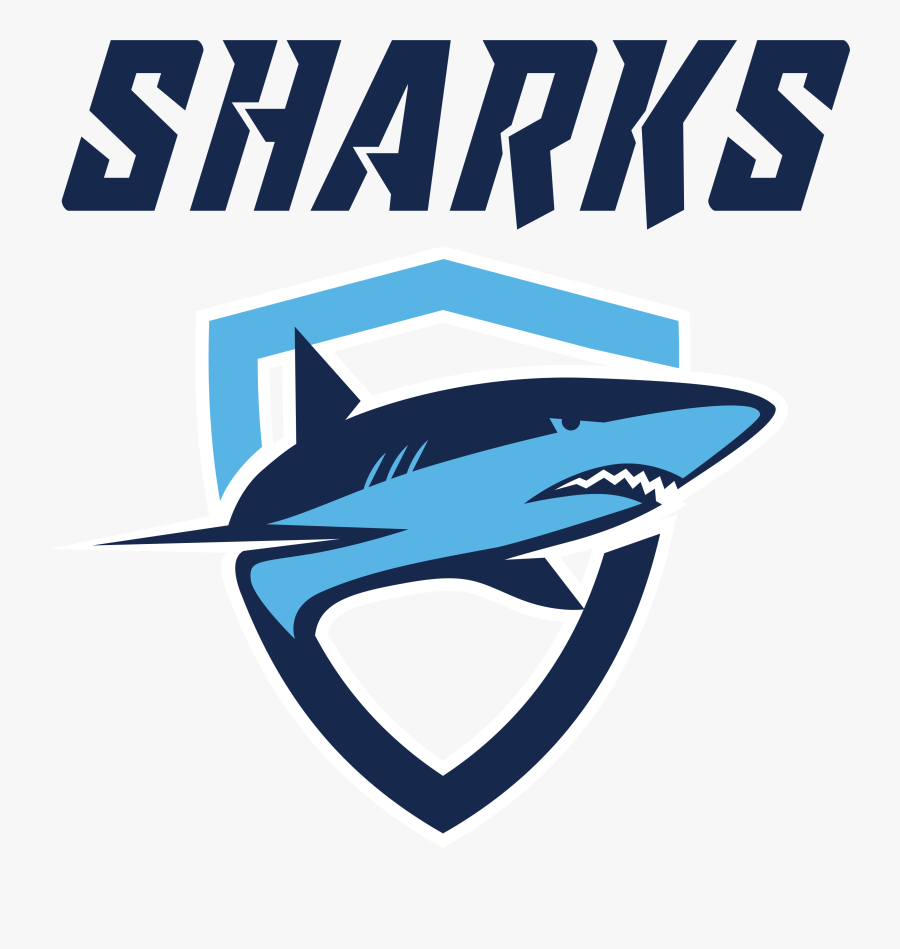 Sharks Swim Club - Sharks Swim Team Logo, Transparent Clipart