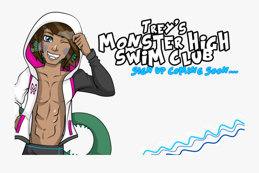 Trey S Monster High - Cartoon, Transparent Clipart