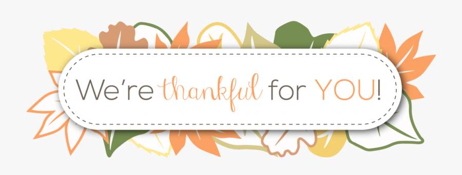 Thankful-01 - Pink, Transparent Clipart